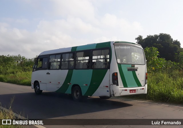 Ônibus Particulares 6813 na cidade de Pilar, Alagoas, Brasil, por Luiz Fernando. ID da foto: 6168300.