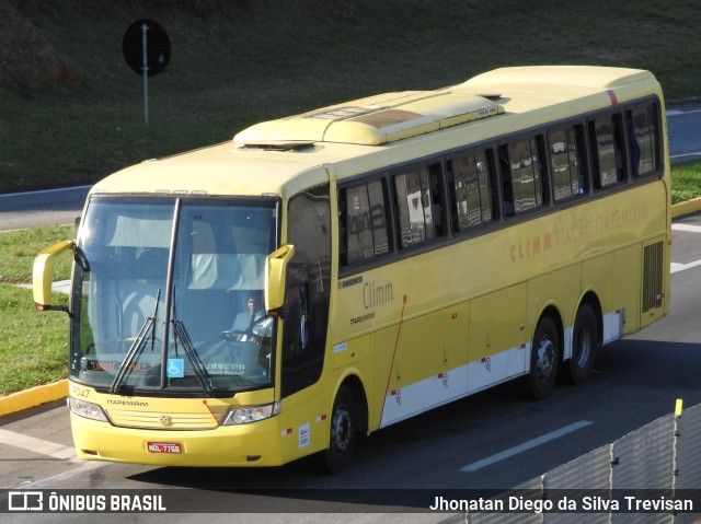 Viação Itapemirim 9047 na cidade de Lavrinhas, São Paulo, Brasil, por Jhonatan Diego da Silva Trevisan. ID da foto: 6170307.