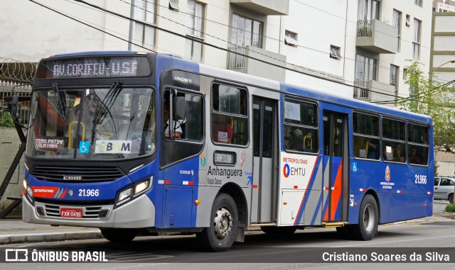 Viação Osasco 21.966 na cidade de São Paulo, São Paulo, Brasil, por Cristiano Soares da Silva. ID da foto: 6169803.