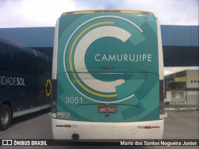 Auto Viação Camurujipe 3051 na cidade de Santo Estêvão, Bahia, Brasil, por Mario dos Santos Nogueira Junior. Número da foto: #6171104.