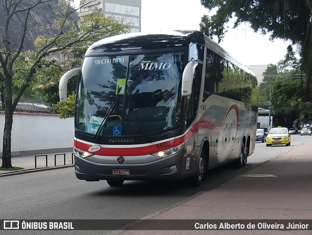 Viação Mimo 5600 na cidade de Rio de Janeiro, Rio de Janeiro, Brasil, por Carlos Alberto de Oliveira Júnior. ID da foto: 6171312.