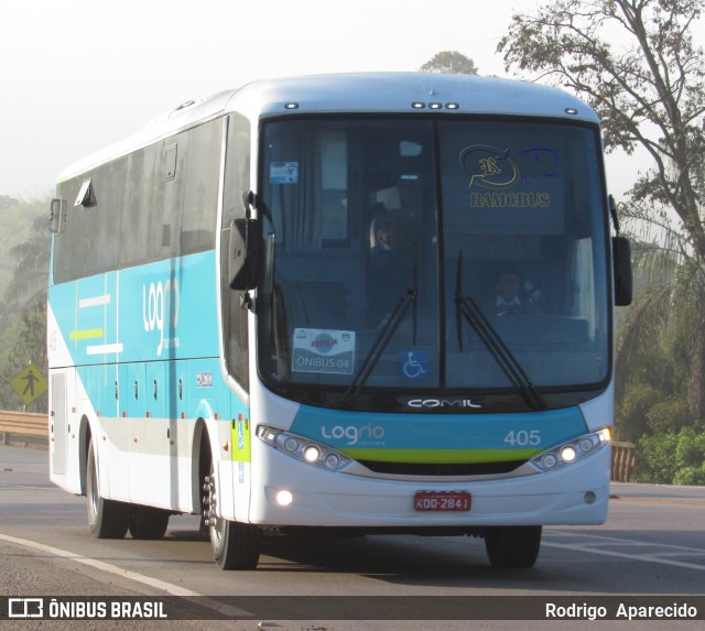 Log Rio Transporte e Turismo 405 na cidade de Congonhas, Minas Gerais, Brasil, por Rodrigo  Aparecido. ID da foto: 6172024.