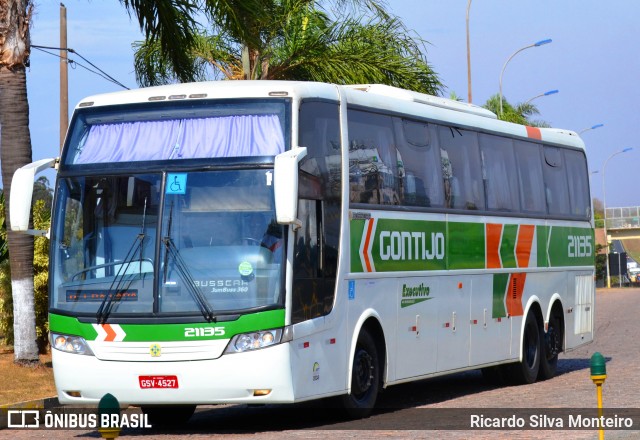 Empresa Gontijo de Transportes 21135 na cidade de Limeira, São Paulo, Brasil, por Ricardo Silva Monteiro. ID da foto: 6172364.