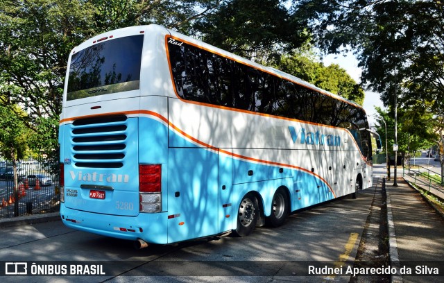 Viatran - Viação TransBrasília 5280 na cidade de São Paulo, São Paulo, Brasil, por Rudnei Aparecido da Silva. ID da foto: 6170826.