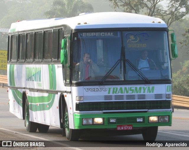 Ônibus Particulares GLW-5733 na cidade de Congonhas, Minas Gerais, Brasil, por Rodrigo  Aparecido. Número da foto: #6172014.