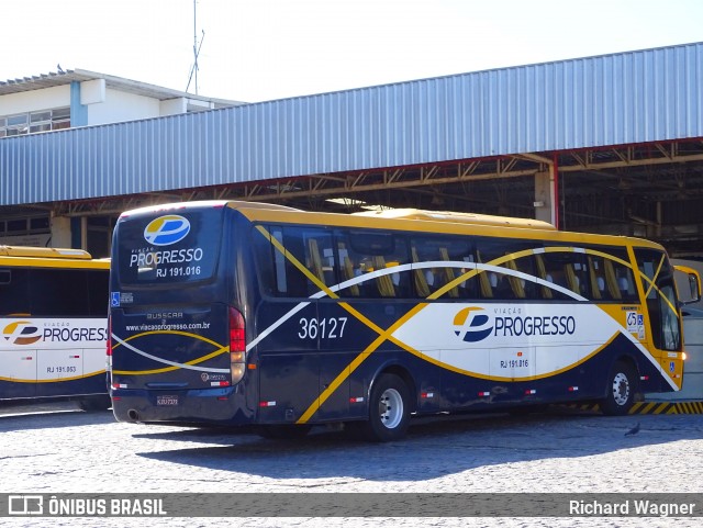 Viação Progresso 36127 na cidade de Três Rios, Rio de Janeiro, Brasil, por Richard Wagner. Número da foto: #6172195.