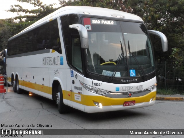 Empresa Cruz 20507 na cidade de São Paulo, São Paulo, Brasil, por Marco Aurélio de Oliveira. Número da foto: #6139058.