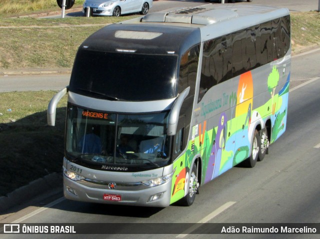 Aquidauana Viagens e Turismo 2011 na cidade de Belo Horizonte, Minas Gerais, Brasil, por Adão Raimundo Marcelino. ID da foto: 6139536.