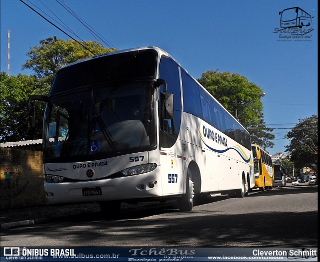 Viação Ouro e Prata 557 na cidade de Brasil, por Cleverton Schmitt. ID da foto: 6138151.