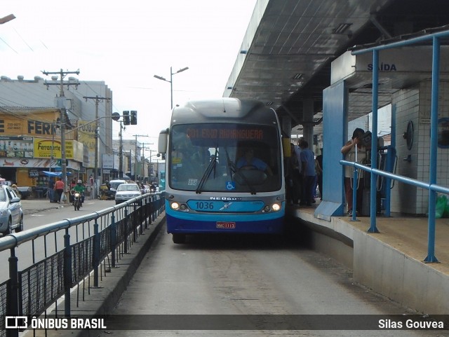 Metrobus 1036 na cidade de Goiânia, Goiás, Brasil, por Silas Gouvea. Número da foto: #6138414.