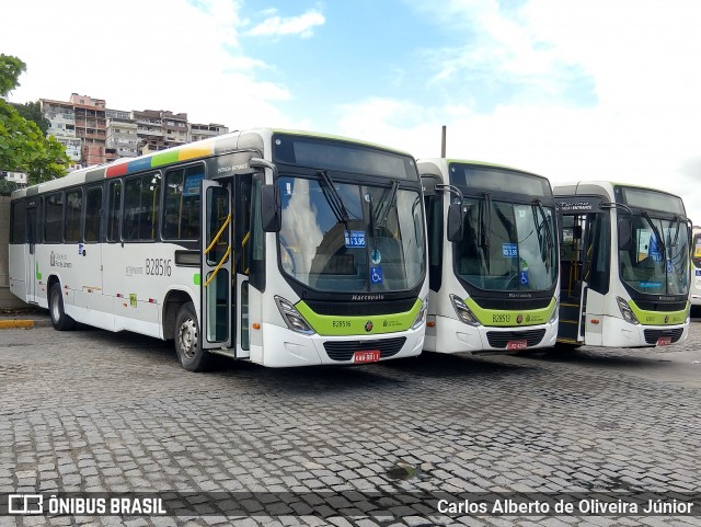 Viação Ideal B28516 na cidade de Rio de Janeiro, Rio de Janeiro, Brasil, por Carlos Alberto de Oliveira Júnior. Número da foto: #6138226.