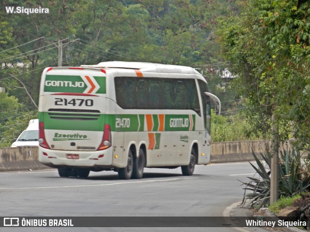 Empresa Gontijo de Transportes 21470 na cidade de Viana, Espírito Santo, Brasil, por Whitiney Siqueira. Número da foto: #6138843.