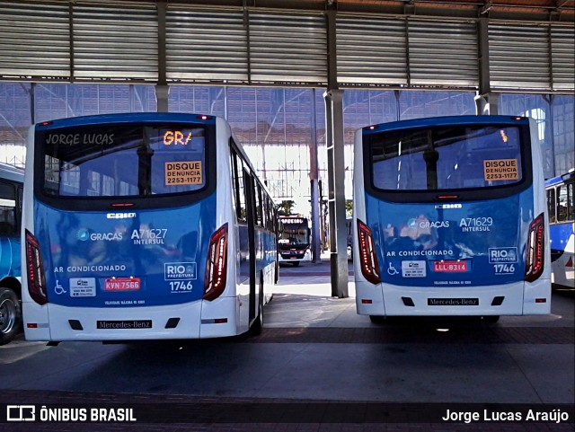 Viação Nossa Senhora das Graças A71629 na cidade de Rio de Janeiro, Rio de Janeiro, Brasil, por Jorge Lucas Araújo. Número da foto: #6139648.