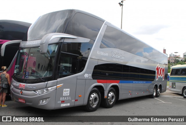Auto Viação 1001 RJ 108.649 na cidade de São Paulo, São Paulo, Brasil, por Guilherme Esteves Peruzzi. Número da foto: #6172997.