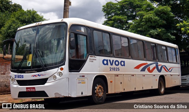 AVOA - Auto Viação Ourinhos Assis 21825 na cidade de Ourinhos, São Paulo, Brasil, por Cristiano Soares da Silva. ID da foto: 6173725.