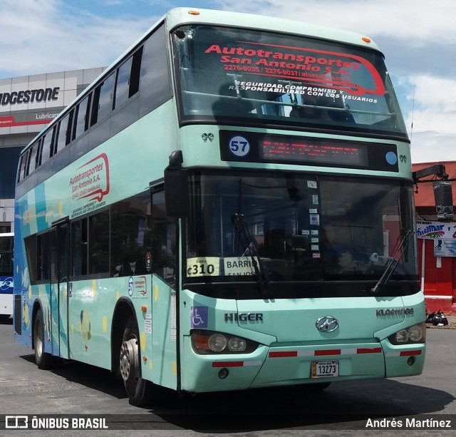 Autotransportes San Antonio 57 na cidade de Costa Rica, Mato Grosso do Sul, Brasil, por Andrés Martínez Rodríguez. ID da foto: 6172835.