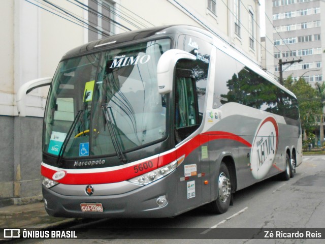 Viação Mimo 5600 na cidade de Petrópolis, Rio de Janeiro, Brasil, por Zé Ricardo Reis. ID da foto: 6173777.