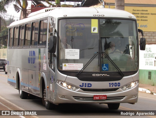 JID Transportes 1900 na cidade de Congonhas, Minas Gerais, Brasil, por Rodrigo  Aparecido. Número da foto: #6174019.