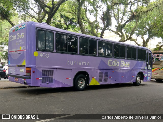 Caio Bus 1400 na cidade de Rio de Janeiro, Rio de Janeiro, Brasil, por Carlos Alberto de Oliveira Júnior. Número da foto: #6173674.