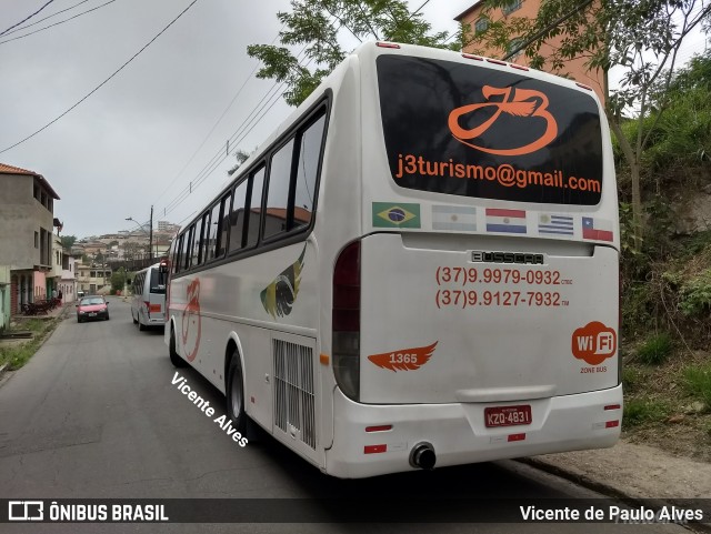 J3 Turismo 1365 na cidade de Congonhas, Minas Gerais, Brasil, por Vicente de Paulo Alves. ID da foto: 6173413.