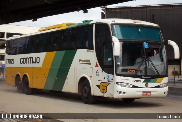 Empresa Gontijo de Transportes 17165 na cidade de Rio de Janeiro, Rio de Janeiro, Brasil, por Lucas Lima. Número da foto: #6173878.