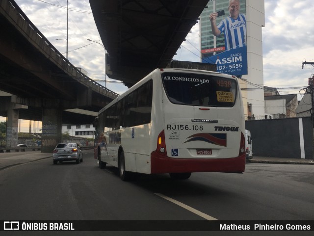 Transportadora Tinguá RJ 156.108 na cidade de Brasil, por Matheus  Pinheiro Gomes. Número da foto: #6176027.