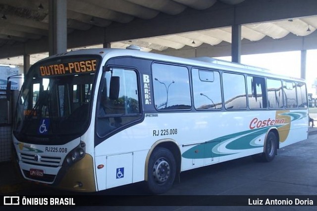 Viação Costeira RJ 225.008 na cidade de Nova Iguaçu, Rio de Janeiro, Brasil, por Luiz Antonio Doria. ID da foto: 6174385.