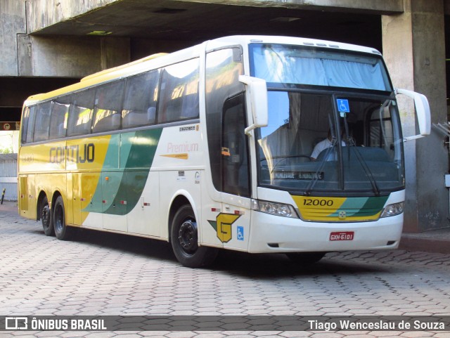 Empresa Gontijo de Transportes 12000 na cidade de Belo Horizonte, Minas Gerais, Brasil, por Tiago Wenceslau de Souza. ID da foto: 6174875.