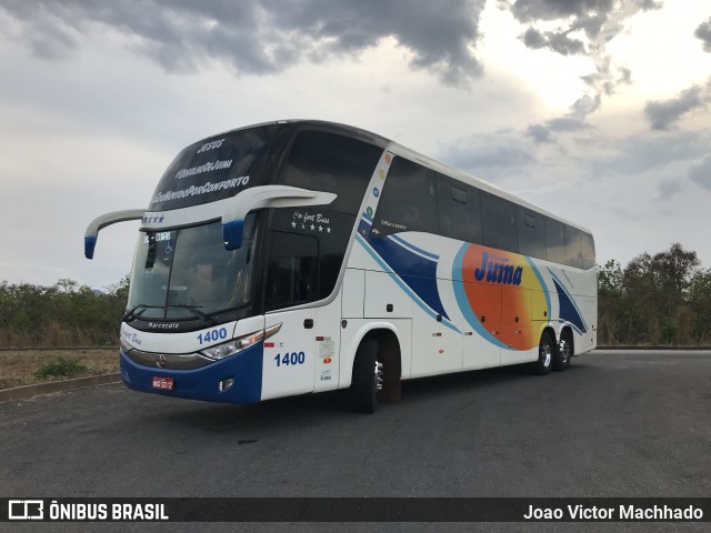 Viação Juína 1400 na cidade de Cuiabá, Mato Grosso, Brasil, por Joao Victor Machhado. Número da foto: #6175898.