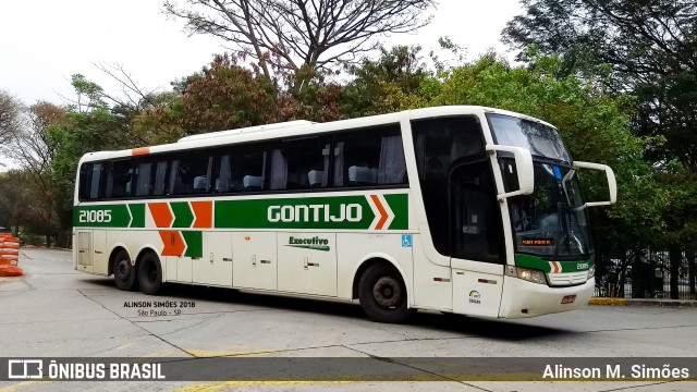Empresa Gontijo de Transportes 21085 na cidade de São Paulo, São Paulo, Brasil, por Alinson M. Simões. Número da foto: #6175656.