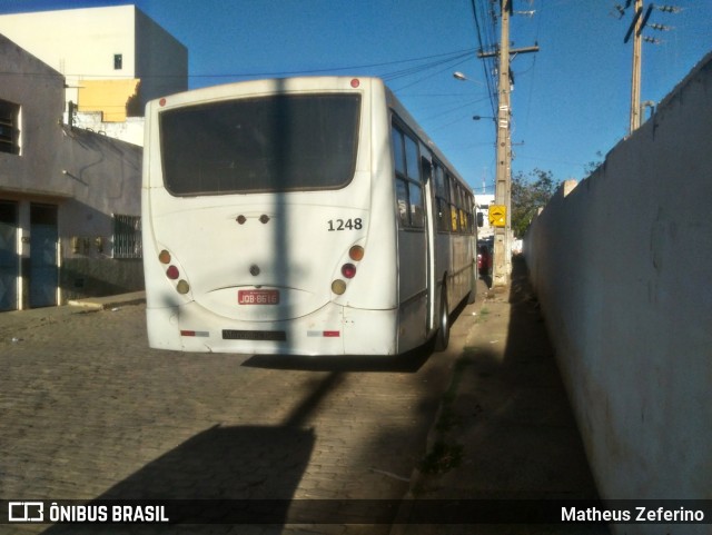 Viação Saturnino 1248 na cidade de Irecê, Bahia, Brasil, por Matheus Zeferino. ID da foto: 6175867.