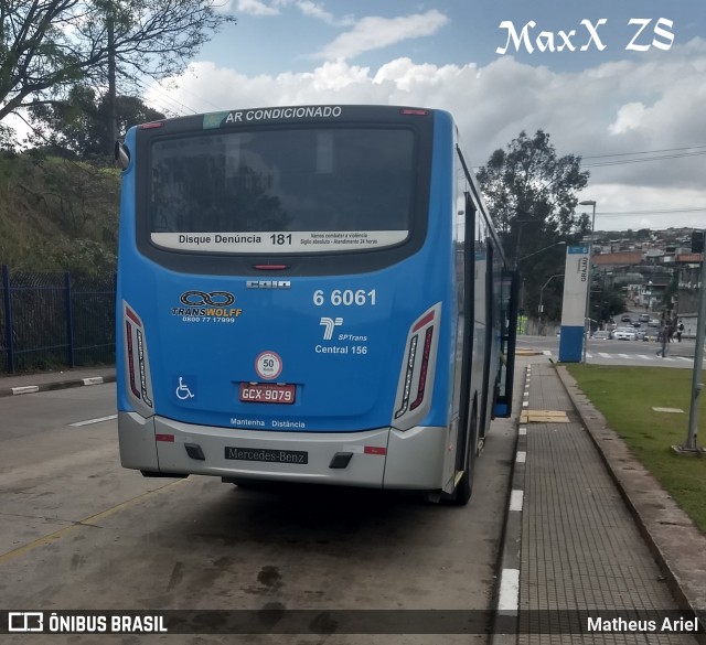 Transwolff Transportes e Turismo 6 6061 na cidade de Brasil, por Matheus Ariel. Número da foto: #6176916.