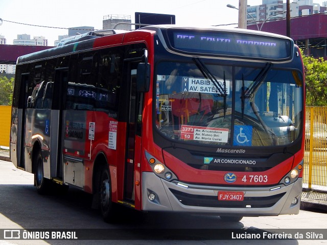 Pêssego Transportes 4 7603 na cidade de Brasil, por Luciano Ferreira da Silva. ID da foto: 6177785.