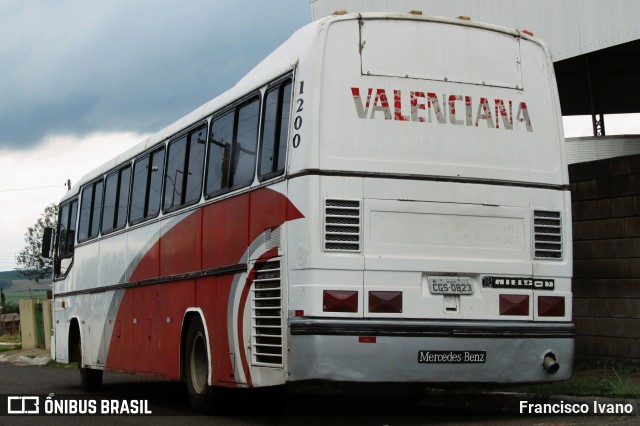 Viação Valenciana 1200 na cidade de Marília, São Paulo, Brasil, por Francisco Ivano. Número da foto: #6178123.