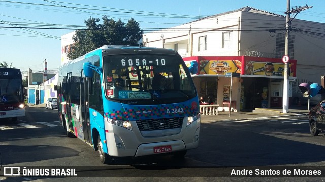 Viação Paratodos > São Jorge > Metropolitana São Paulo > Mobibrasil 6 3842 na cidade de São Paulo, São Paulo, Brasil, por Andre Santos de Moraes. Número da foto: #6176478.
