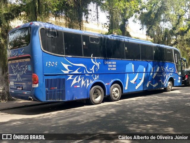 MK Fretamento e Turismo 1305 na cidade de Rio de Janeiro, Rio de Janeiro, Brasil, por Carlos Alberto de Oliveira Júnior. Número da foto: #6176861.