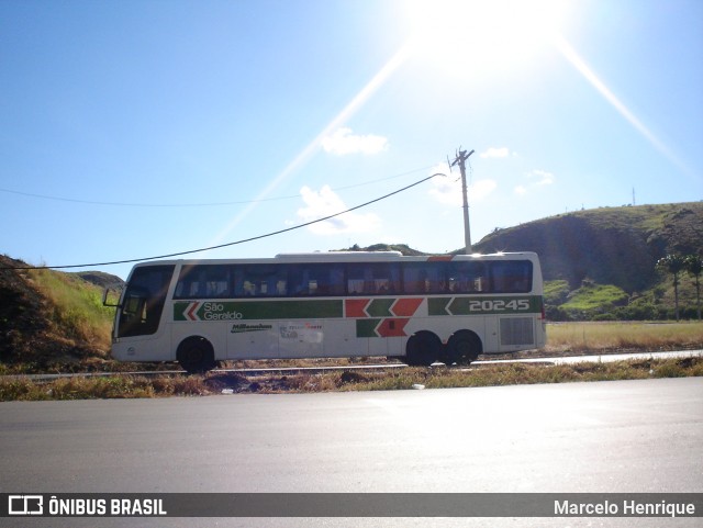 Empresa Gontijo de Transportes 20245 na cidade de Governador Valadares, Minas Gerais, Brasil, por Marcelo Henrique. ID da foto: 6176480.