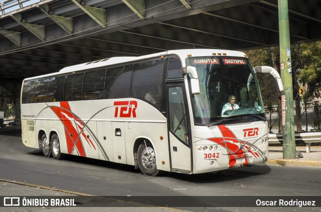 TER - Transportes Estrella Roja de Cuautla 3042 na cidade de Brasil, por Oscar Rodriguez . Número da foto: #6180069.
