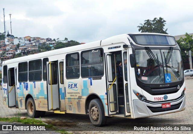 PEM Transporte Municipal Urbano 11067 na cidade de Santa Isabel, São Paulo, Brasil, por Rudnei Aparecido da Silva. Número da foto: #6180499.