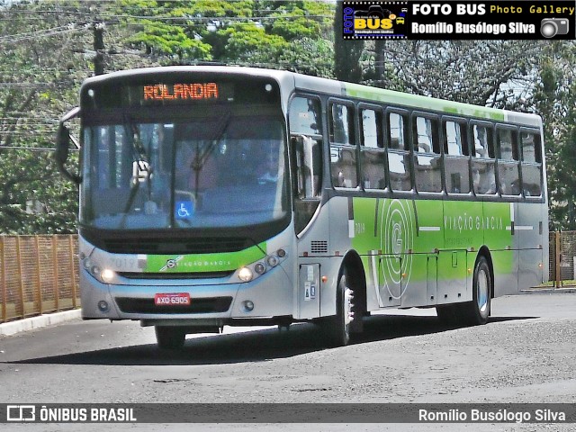 Viação Garcia 7019 na cidade de Rolândia, Paraná, Brasil, por Romílio Busólogo Silva . ID da foto: 6181356.