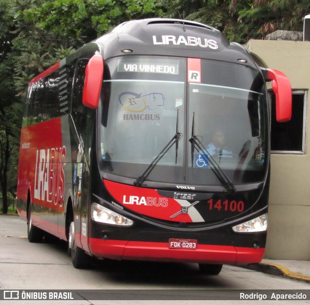Lirabus 14100 na cidade de São Paulo, São Paulo, Brasil, por Rodrigo  Aparecido. Número da foto: #6181230.