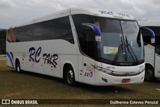 RC Tur Transportes e Turismo 2213 na cidade de São Paulo, São Paulo, Brasil, por Guilherme Esteves Peruzzi. Número da foto: #6180376.