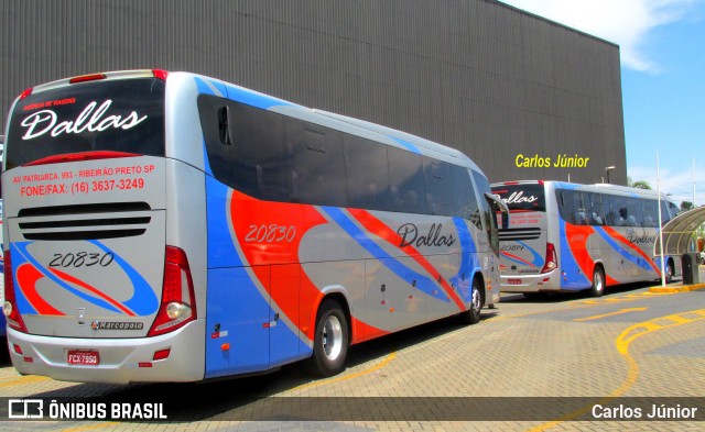 Dallas Turismo e Fretamento 20830 na cidade de Goiânia, Goiás, Brasil, por Carlos Júnior. Número da foto: #6181258.
