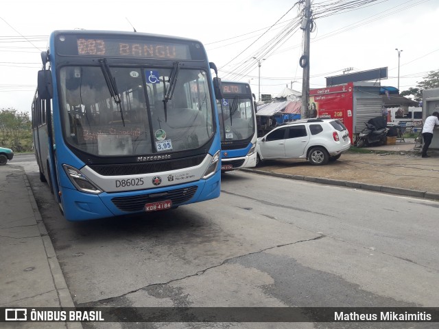 Auto Viação Jabour D86025 na cidade de Rio de Janeiro, Rio de Janeiro, Brasil, por Matheus Mikaimitis . ID da foto: 6180830.