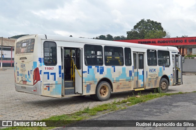 PEM Transporte Municipal Urbano 11067 na cidade de Santa Isabel, São Paulo, Brasil, por Rudnei Aparecido da Silva. Número da foto: #6180471.