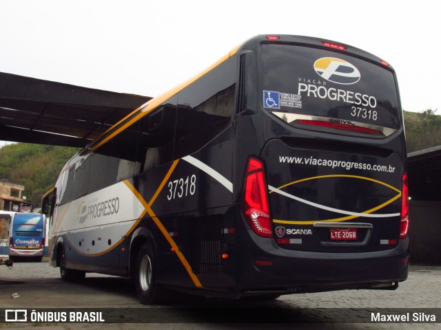 Viação Progresso 37318 na cidade de Barra Mansa, Rio de Janeiro, Brasil, por Maxwel Silva. Número da foto: #6180148.