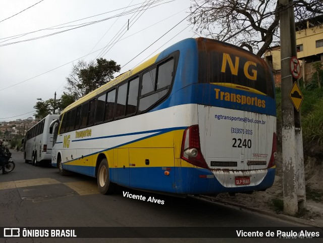 NG Transportes 2240 na cidade de Congonhas, Minas Gerais, Brasil, por Vicente de Paulo Alves. Número da foto: #6183025.