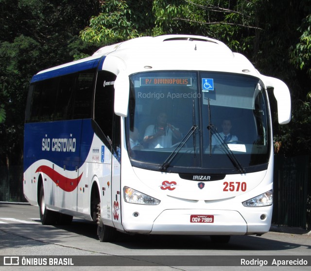 Viação São Cristóvão 2570 na cidade de São Paulo, São Paulo, Brasil, por Rodrigo  Aparecido. ID da foto: 6183113.