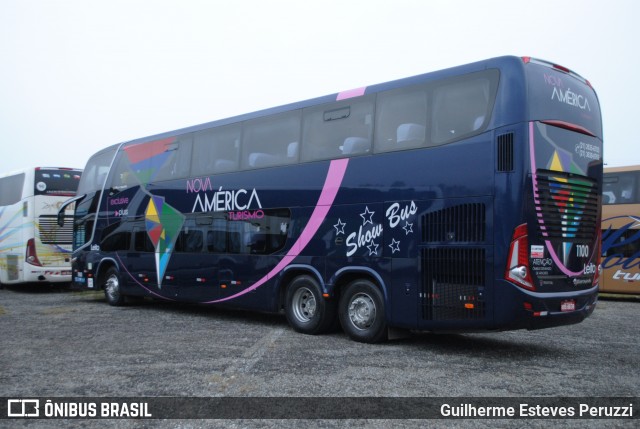 Nova América Turismo 1100 na cidade de São Paulo, São Paulo, Brasil, por Guilherme Esteves Peruzzi. Número da foto: #6181806.