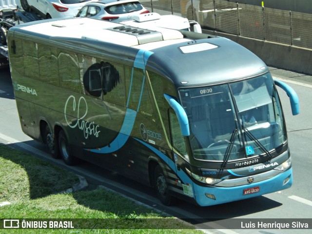 Empresa de Ônibus Nossa Senhora da Penha 53005 na cidade de Aparecida, São Paulo, Brasil, por Luis Henrique Silva. Número da foto: #6185727.